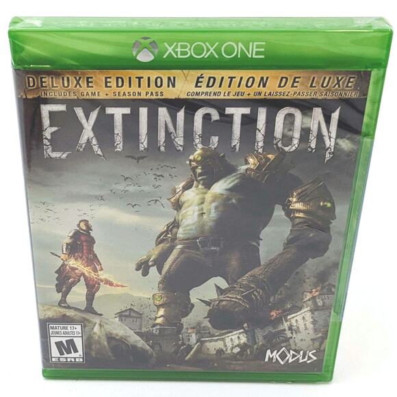 Extinction Deluxe Edition (Xbox One) - NEW - Sealed (Modus, 2018) - Picture 1 of 2